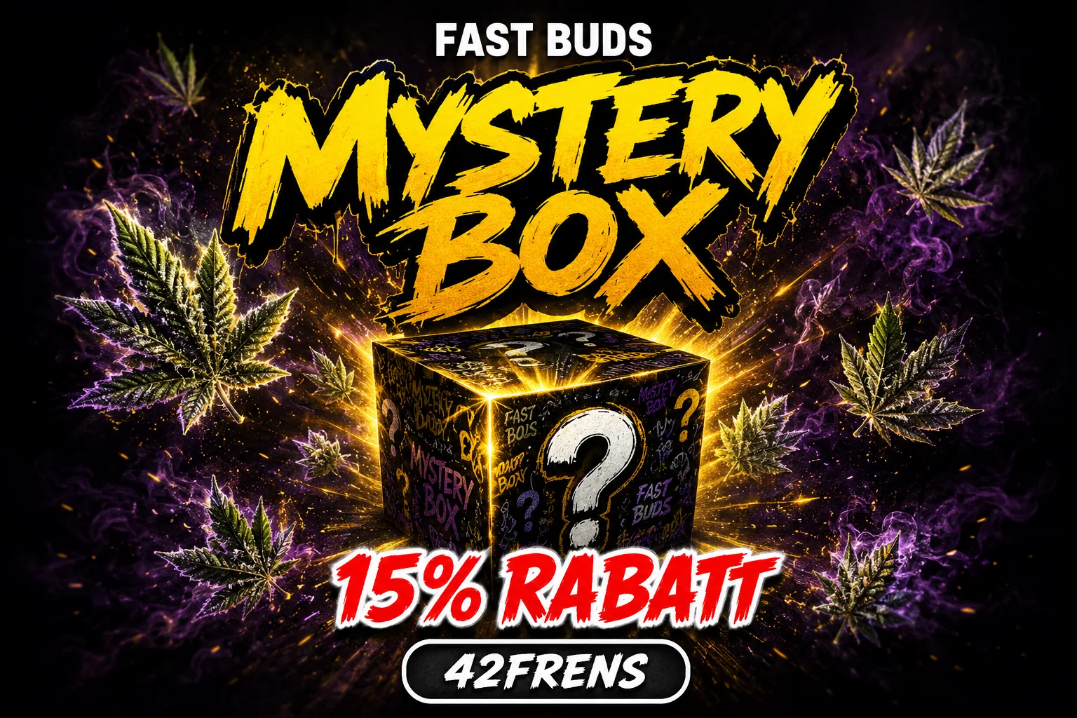 Fast Buds Mystery Box – Jetzt 15% Rabatt mit Code 42FRENS – Bild 1