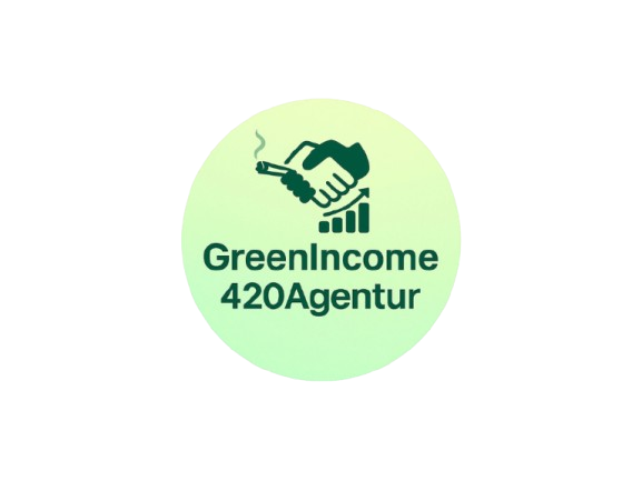 Green income 420 Agentur Logo im Vergleich Affiliate Marketing vs Network Marketing
